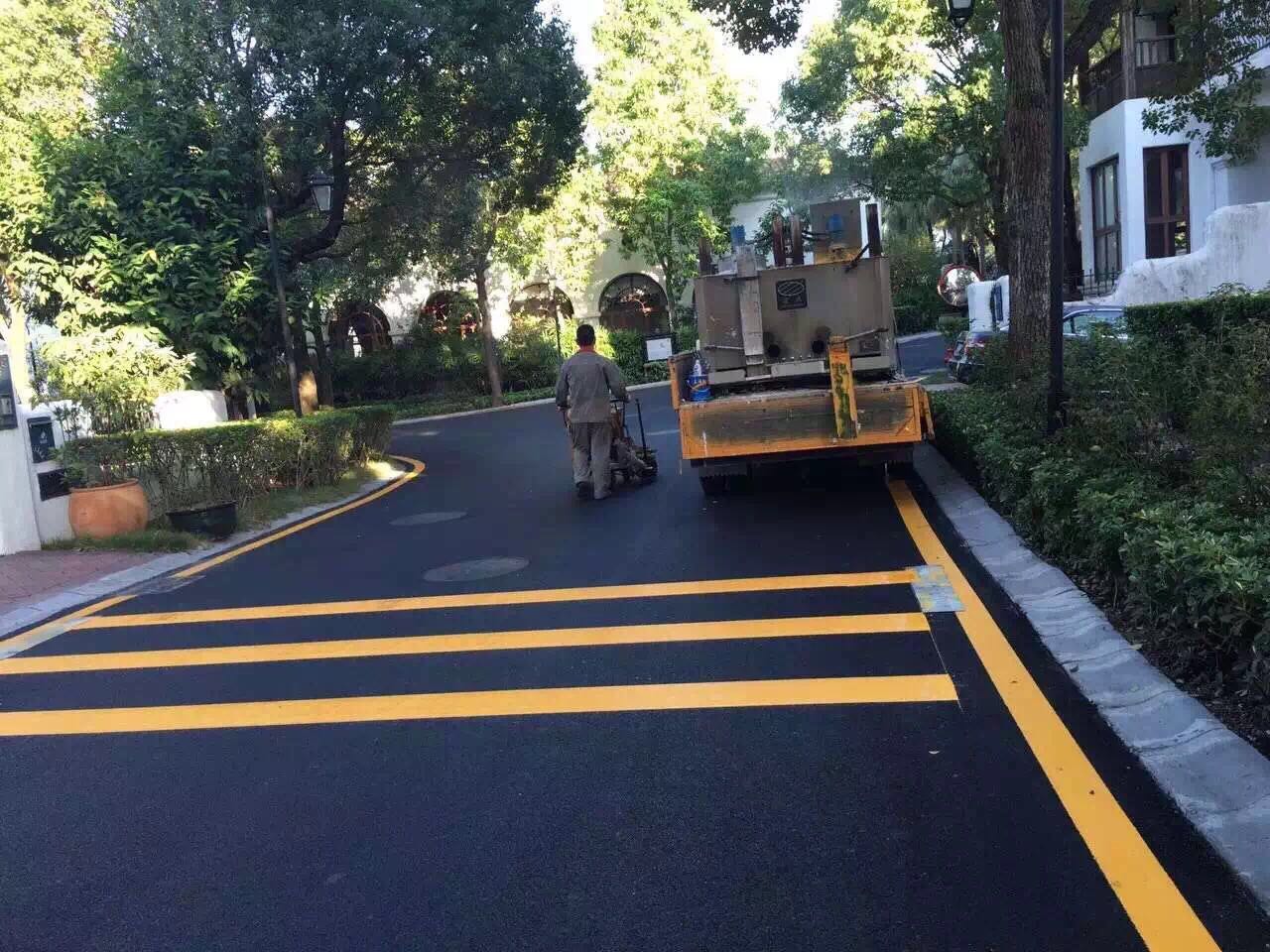小区划线