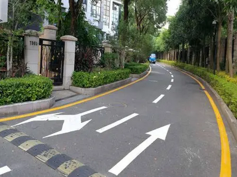 小区划线