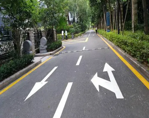 小区划线